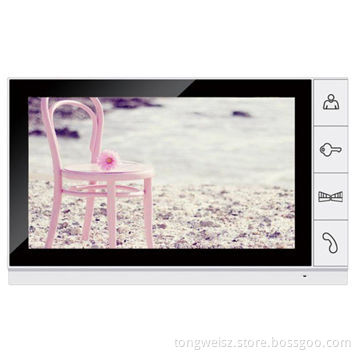 Villa video door phone, 9-inch super big screen, suitable to aging people, auto IR night, factor
